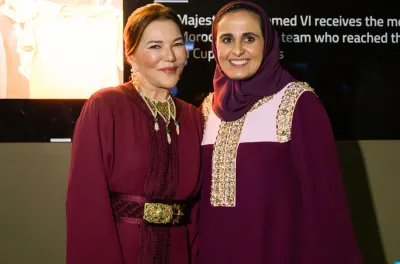 Année Culturelle Qatar-Maroc 2024 : SAR la Princesse Lalla Hasnaa et S.E. Sheikha Al Mayassa Bint Hamad Al-Thani président un dîner en l’honneur des invités présents au "Caftan Fashion Show"