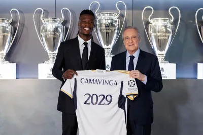 Camavinga prolonge au Real Madrid jusqu'en 2029