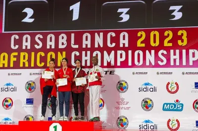 Championnats d'Afrique de karaté Casablanca 2023: le Maroc domine les débats