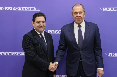 M. Bourita s'entretient à Sotchi avec le ministre russe des Affaires étrangères