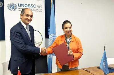Coopération Sud-Sud et triangulaire: L'AMCI et l'UNOSSC renforcent leur partenariat