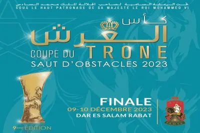 Coupe du Trône de saut d'obstacles: la finale de la 9è édition, le 10 décembre à Dar Es Salam à Rabat
