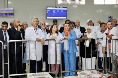 Tanger : M. Sadiki lance les travaux de construction de la première écloserie de poissons marins au Maroc