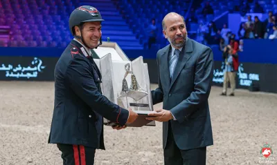 Emanuele Gaudiano remporte le Grand Prix de Sa Majesté Le Roi Mohammed VI