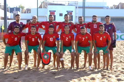 Double confrontation amicale de l'équipe nationale de beach soccer contre son homologue ivoirienne les 10 et 11 juillet à Salé