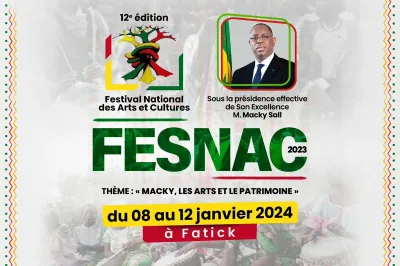 Le Maroc invité d'honneur du 12è Festival national des arts et de la culture de Fatik au Sénégal (8 au 12 janvier)