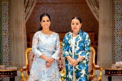 La Première Dame de la République du Salvador visite le Centre Lalla Asmaa pour enfants sourds à Tanger