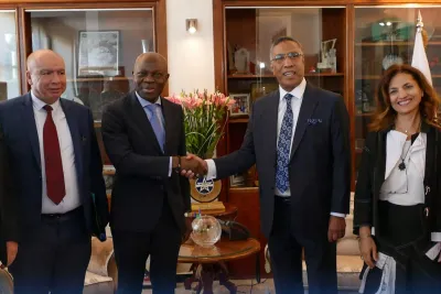 Les avancées significatives du dialogue social au centre d'un entretien entre le SG de l'UMT et le DG de l'OIT