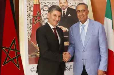 M. Hammouchi s'entretient avec le DG de la sécurité publique italienne