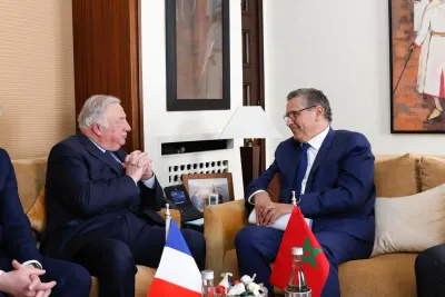 Le Chef du gouvernement reçoit à Rabat le Président du Sénat français
