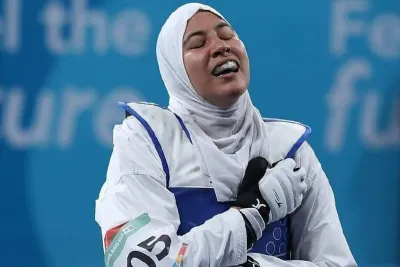 JO de Paris: La taekwondoïste Fatima Zahra Abou Fares éliminée en huitièmes de final