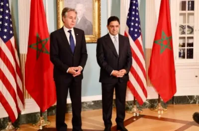 M. Bourita s’entretient à Washington avec le secrétaire d’Etat américain