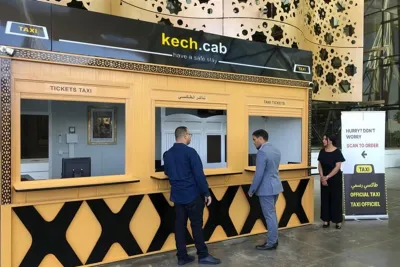 Aéroport International Marrakech- Ménara: Mise en service d'un guichet unique pour la précommande et la réservation de taxis