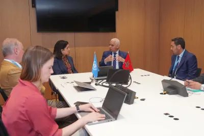 Ministère de la Santé et de la Protection sociale: Passation de pouvoirs entre MM. Tahraoui et Ait Taleb