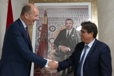 L'ANRE reçoit une délégation de haut niveau de la BERD