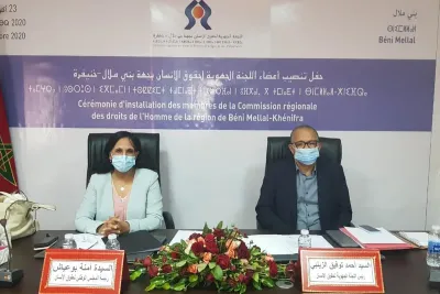 CRDH: Formation à Béni Mellal pour la mise en pratique des droits dans les politiques publiques.