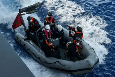 La Marine Royale porte assistance à 58 candidats à la migration irrégulière