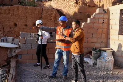 Taroudant: mobilisation continue pour la constatation des habitations touchées par le séisme d'Al Haouz