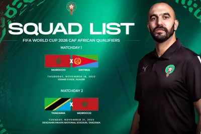 Walid Regragui dévoile la liste des joueurs retenus pour les matches contre le Liberia et le Burkina Faso