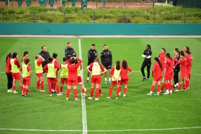 La sélection marocaine féminine U23 en stage de préparation à Salé