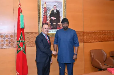 Chambre des conseillers: M. Haddad s’entretient avec une délégation parlementaire ghanéenne