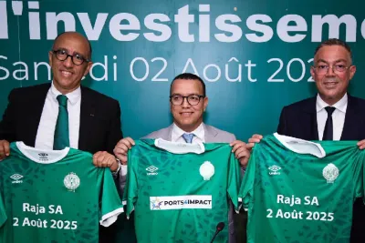 Le Raja Club Athletic et Ports4Impact Association scellent un partenariat pour l’activation de la société sportive Raja S.A.
