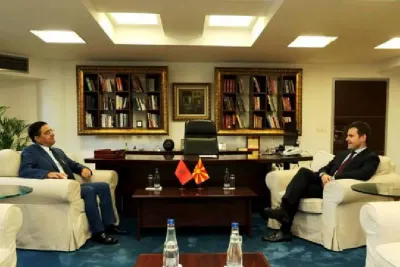 La Macédoine du Nord salue les réformes de grande envergure entreprises par le Maroc sous la conduite de Sa Majesté le Roi, ainsi que les Initiatives Royales Atlantiques