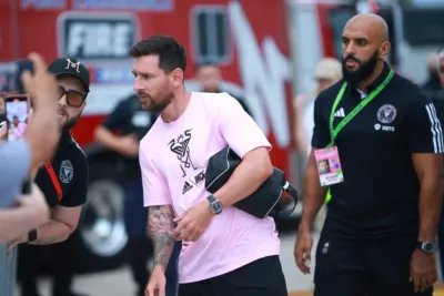 Yassine Cheuko, le garde du corps de Messi qui suscite curiosité et bienveillance en Argentine