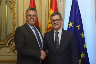 Le ministre de la Justice, M. Abdellatif Ouahbi, mène des entretiens avec son homologue espagnol.