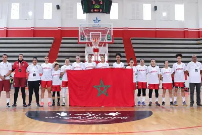 L'équipe nationale féminine de basket-ball participe au championnat arabe 2023