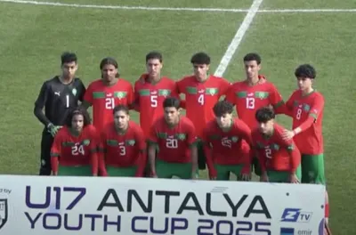 Foot/Antalya Youth Cup: Les Lionceaux de l'Atlas (U17) s'imposent face à l'Ouzbékistan (1-0)