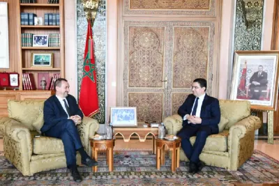 M. Bourita s'entretient avec une délégation de l'intergroupe parlementaire italien de "Soutien à l'initiative d'Autonomie au Sahara"