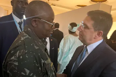M. Bourita représente SM le Roi aux festivités marquant le 50ème anniversaire de la Fête de l'indépendance de la Guinée-Bissau