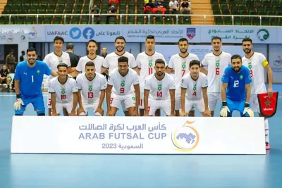 Coupe arabe de futsal 2023: Le Maroc se qualifie en demi-finale