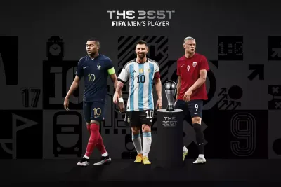 Messi, Haaland et Mbappé finalistes du Trophée The best 2023