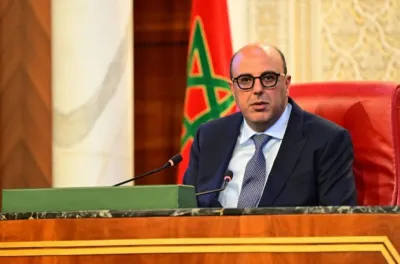 Le Président français Emmanuel Macron reçoit M. Ould Errachid