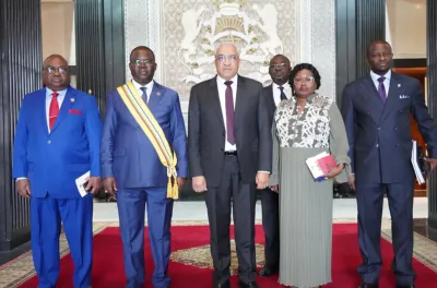 Rabat: Le premier vice-président de la Chambre des représentants s'entretient avec le président du parlement de la CEMAC