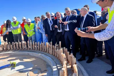 Oued Eddahab: M. Sadiki s'enquiert de l’état d’avancement du projet de dessalement de l'eau de mer pour l'irrigation de 5.000 Ha