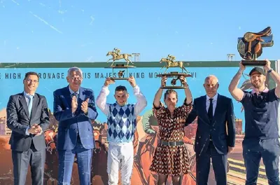 Morocco International Meeting 2025: Le cheval "Agador" remporte le Grand Prix de SM le Roi Mohammed VI de purs-sangs anglais