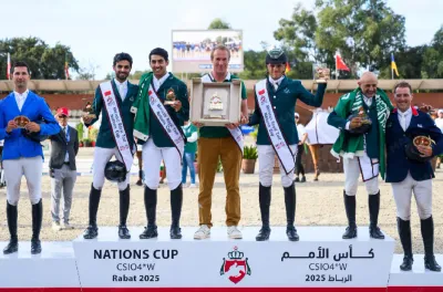 Morocco Royal Tour de saut d'obstacles (étape de Rabat): La sélection saoudienne remporte la Coupe des Nations 2025