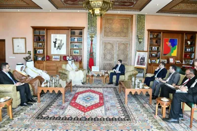 M. Bourita reçoit le ministre bahreïni des Affaires étrangères