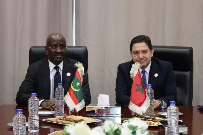 M. Bourita s'entretient à Banjul avec son homologue mauritanien