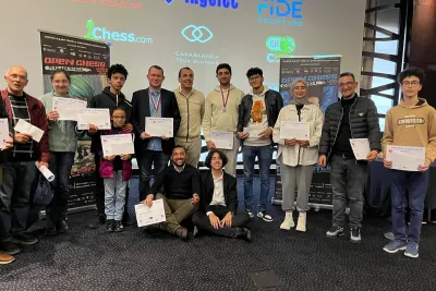 25è Open d'échecs de Casablanca: la marocaine Roa Laamim et le français Jean Pierre Le Roux sacrés champions