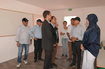 Province de Ouarzazate : M. Benmoussa visite des établissements scolaires impactés par le séisme