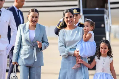 Arrivée au Maroc de la Première Dame de la République du Salvador Mme Gabriela Rodriguez De Bukele pour une visite de travail dans le Royaume