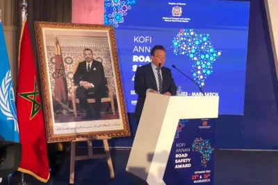 Coup d’envoi à Marrakech de la 2è édition du Prix Kofi Annan de la sécurité routière
