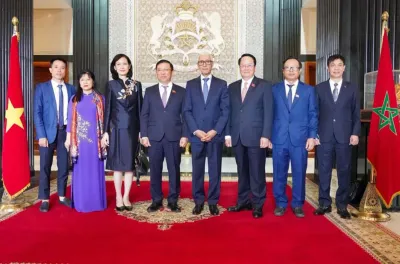 Le président de la Chambre des représentants s'entretient avec une délégation vietnamienne