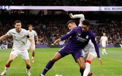 Espagne: le Real Madrid bat Bilbao et conforte son leadership (2-0)