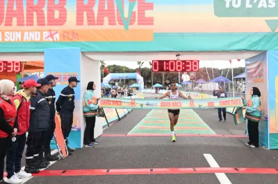 Semi-marathon "Darb Race" à Dar Bouazza : Youssef El Baz (hommes) et Lamyaa Cherkab (dames) sacrés champions de la 2è édition