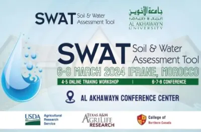 Conférence internationale SWAT sur l'évaluation des sols et de l'eau, du 6 au 8 mars à Ifrane